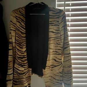 Zara Tiger Print Blazer